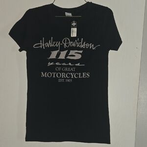 NWT Harley-Davidson Black Short Sleeve Tee